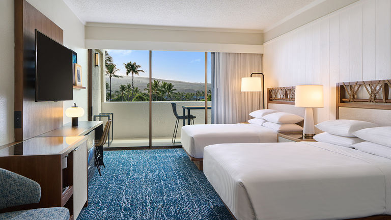 A rendering of a renovated guestroom; renovations are set to be complete by the end of next year.