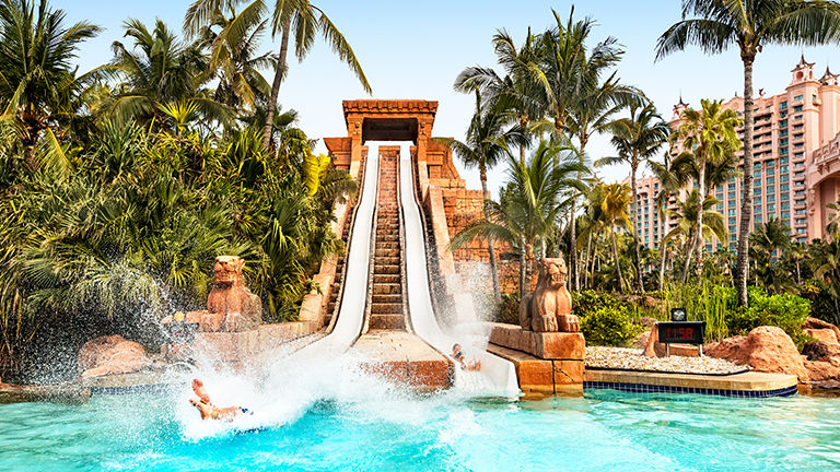 Aquaventure Water Park is a standout attraction of the resort.