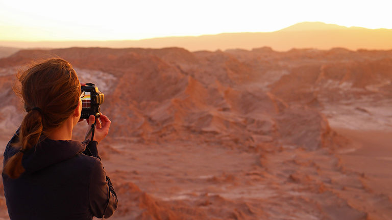 The Atacama Desert has similiar terrain to that of Mars.