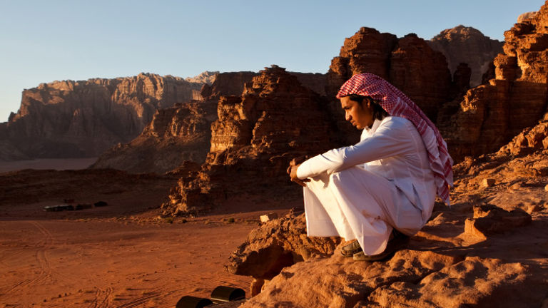 The Meaningful Travel Map of Jordan includes Bedouin camps and other local groups. // © 2018 Getty Images