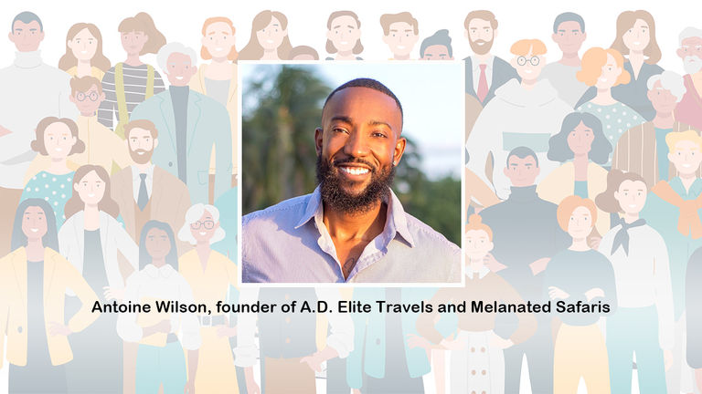 Travel advisor Antoine Wilson