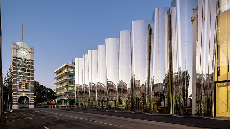 Trekkers should still make time visit Len Lye Centre, one of the country’s best art museums. // © 2018 Patrick Reynolds